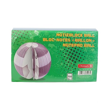 Блокнот для записей Brunnen Футбольный мяч, нелинованный, 150 листов Нелинованный - 5